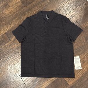 Lululemon New Venture Short-Sleeve Knit Polo